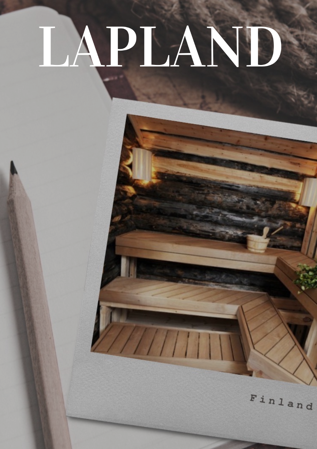TRADITIONAL WOOD HEATED SAUNA & HOT TUB-Inari