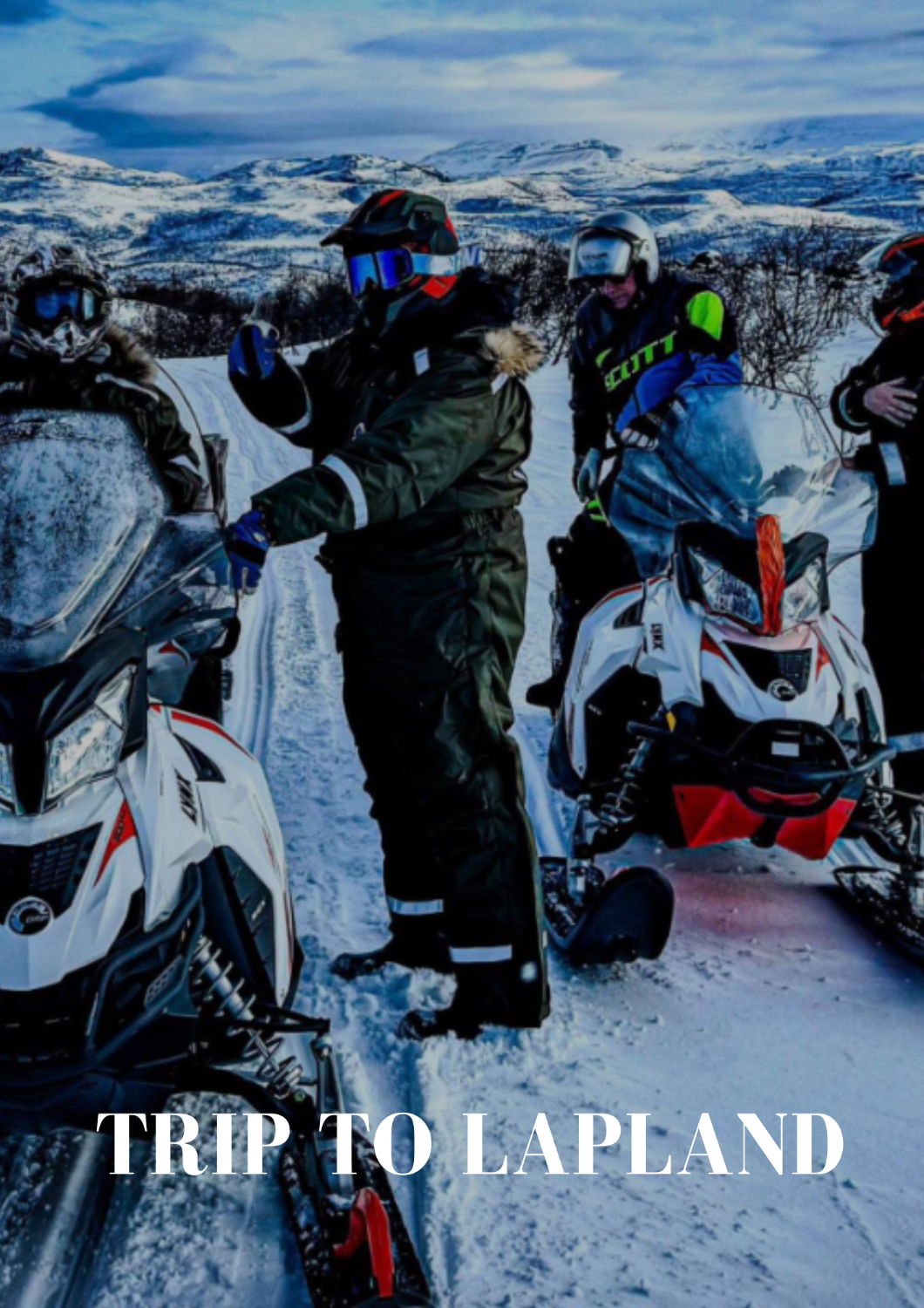 SNOWMOBILE WILDERNESS EXPEDITIONS / Winter 2026 /2027